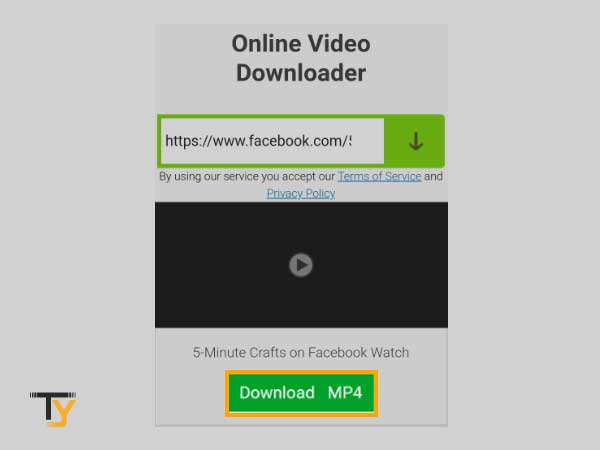 tap the Download button