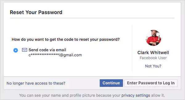 reset your password
