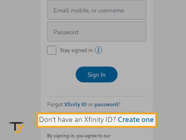 Don’t have an Xfinity ID