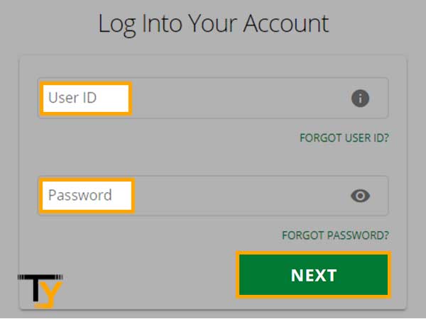On the Network Solutions Webmail login page, type in your ‘User ID’ and ‘Password’ and then, hit the ‘Next’ butto