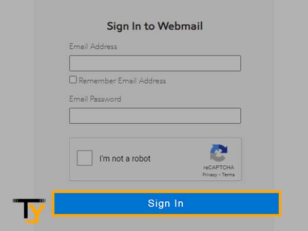 Click on the ‘Sign in’ button to sign in to your Spectrum webmail account