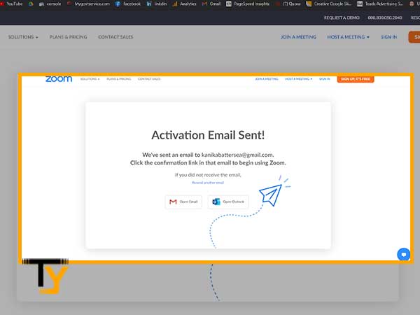 You’ll receive an Activation Email on the provided email ID