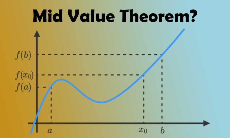 How to Have an Idea About Mid Value Theorem?