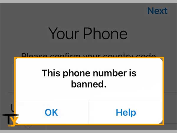 When your phone number gets banned by Telegram, you’ll receive ‘This phone number is banned’ error message