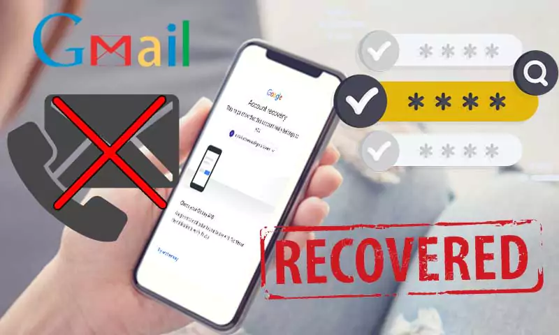 gmail recovered