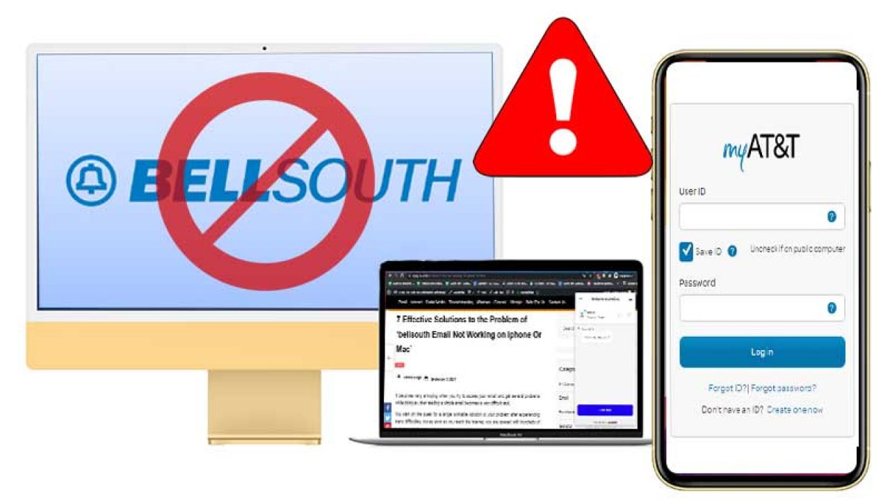 how to get bellsouth email on iphone