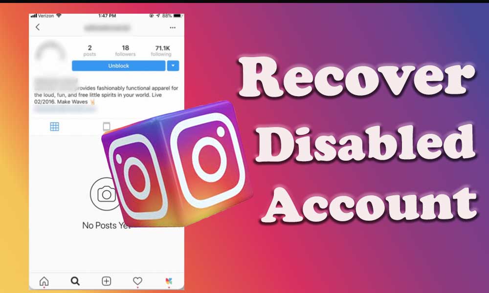 Most Effective Ways to Recover Disabled Instagram Account