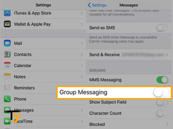 iPhone Group Messaging