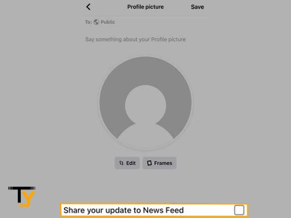 Uncheck the Share your update on News Feed option.