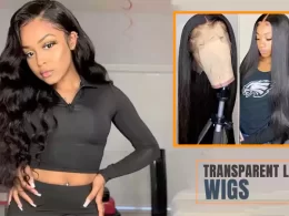 Transparent wig