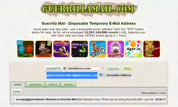 Guerrilla Mail