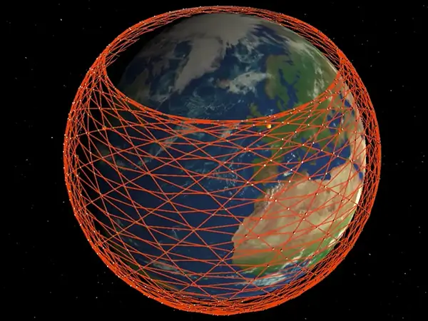 SpaceX network interlinking