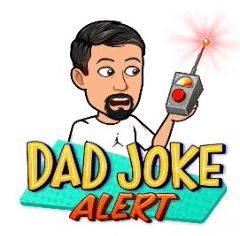 Bitmoji: Dad Joke Alert