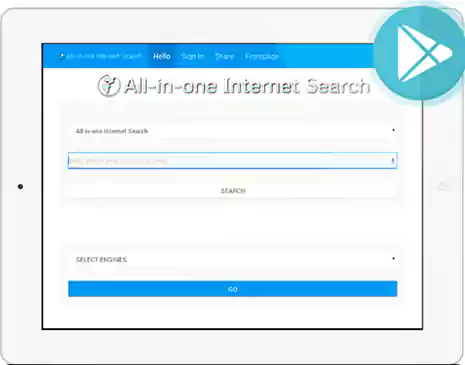 All in one Internet Search Chrome Extension