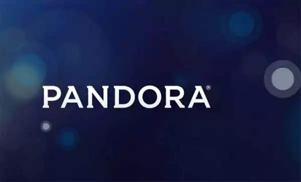 Pandora homepage