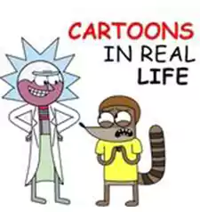 Cartoons In Real Life