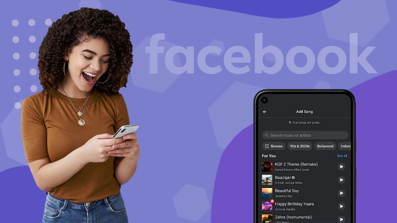 how to add music to facebook profile
