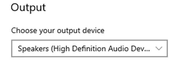 Select AirPods as the output device