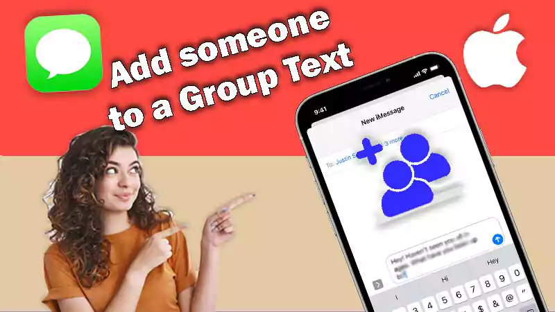 How to Add People to a Group Text on iPhone?