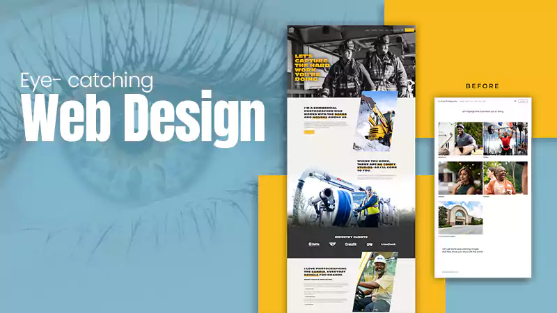Transform Your Online Presence with Eye-catching Web Design