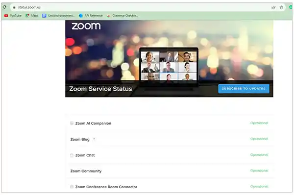zoom server site