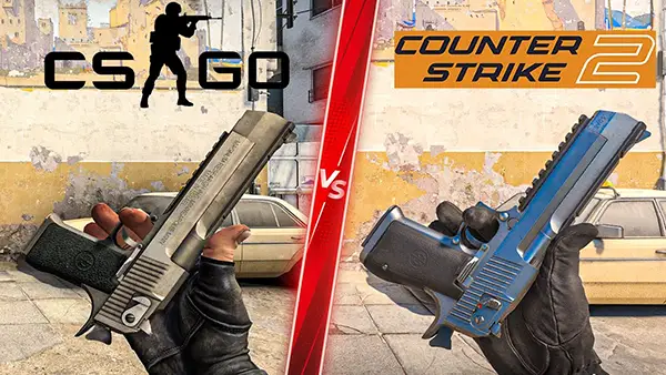 CS:GO vs CS2