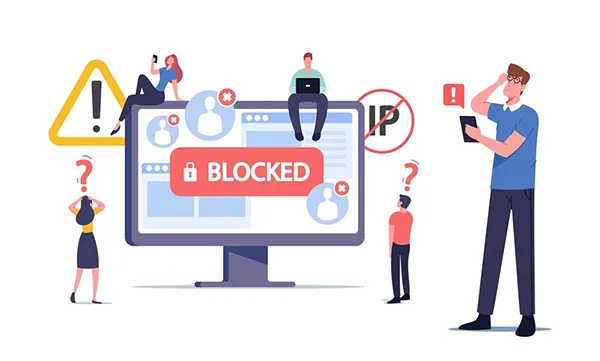 Sending too many queries can get your IP blocked.