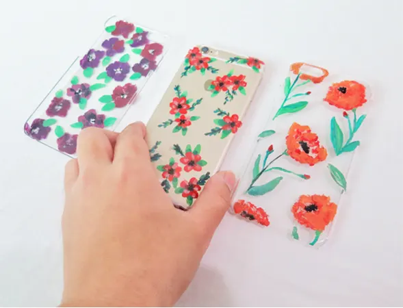 Watercolours Outcuts looks pretty good over phone covers