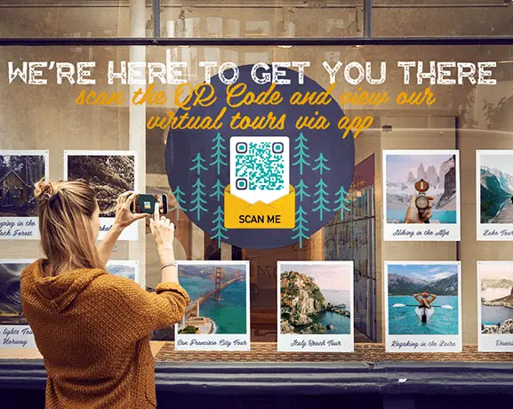 Virtual Travel Brochures in QR Codes