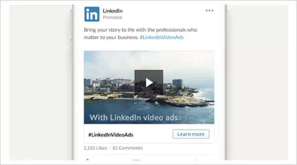 Linkedln Video Marketing