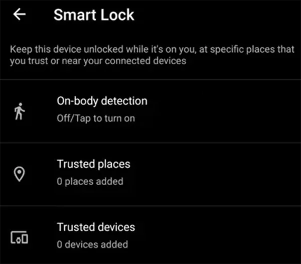 Smart lock
