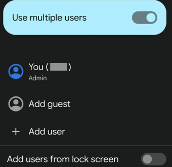 Use multiple Users