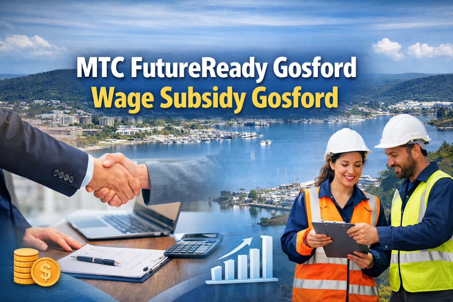 MTC FutureReady Gosford wage subsidy Gosford