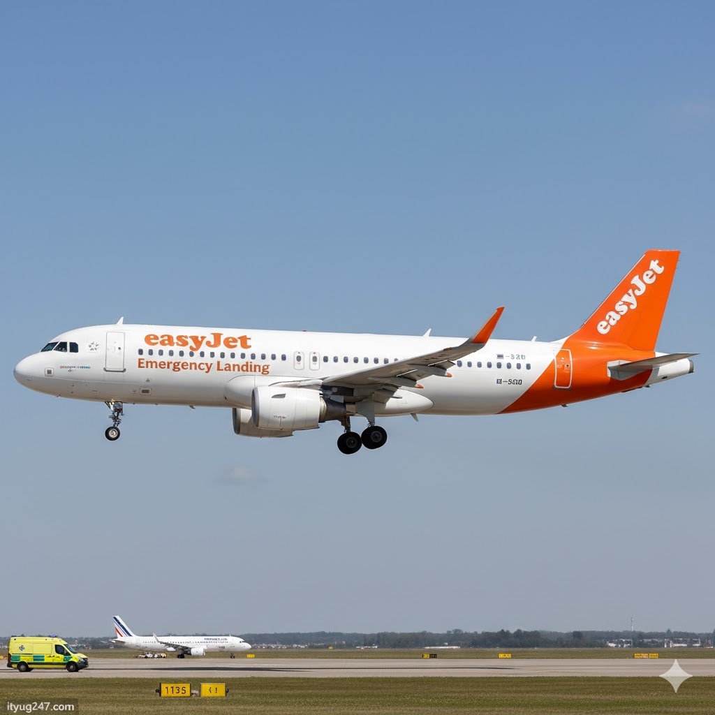 EasyJet Flight U2238 Emergency Landing Newcastle