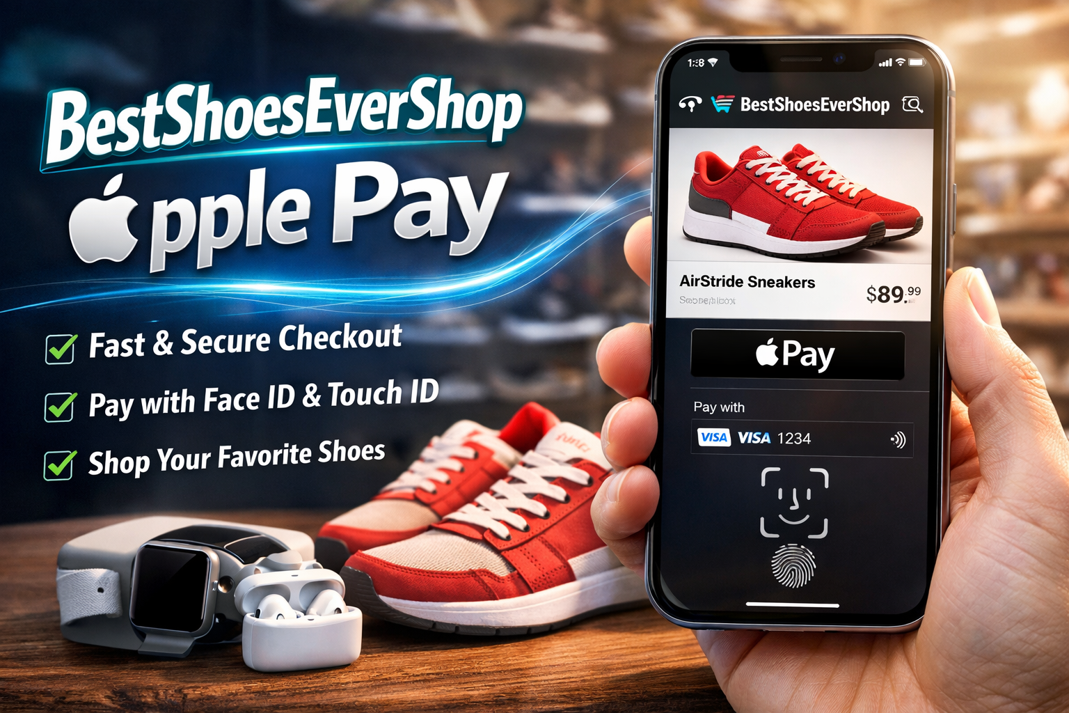 BestShoesEverShop Apple Pay